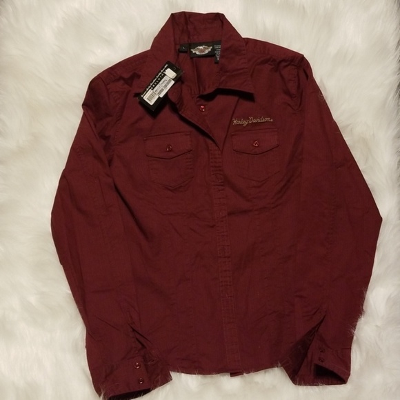 Harley-Davidson Tops - Womens Harley Davidson long sleeve shirt